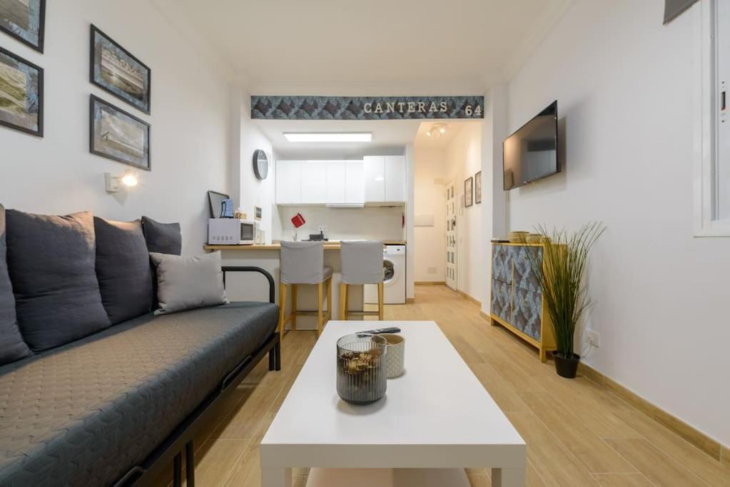 Estudio En Playa De Las Canteras Лас-Пальмас-де-Гран-Канария Экстерьер фото