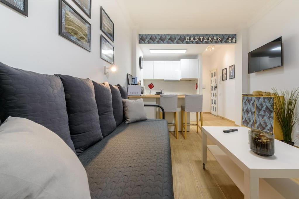 Estudio En Playa De Las Canteras Лас-Пальмас-де-Гран-Канария Экстерьер фото