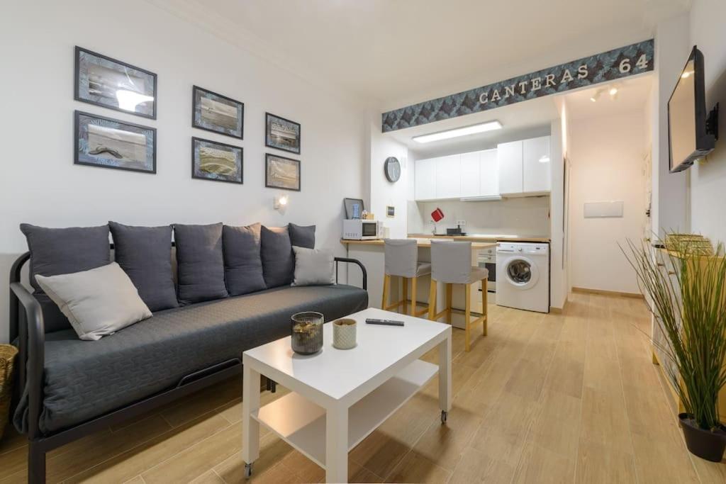 Estudio En Playa De Las Canteras Лас-Пальмас-де-Гран-Канария Экстерьер фото